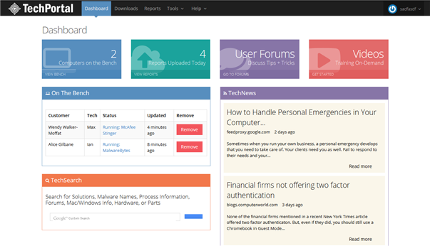 RepairTech-Techportal